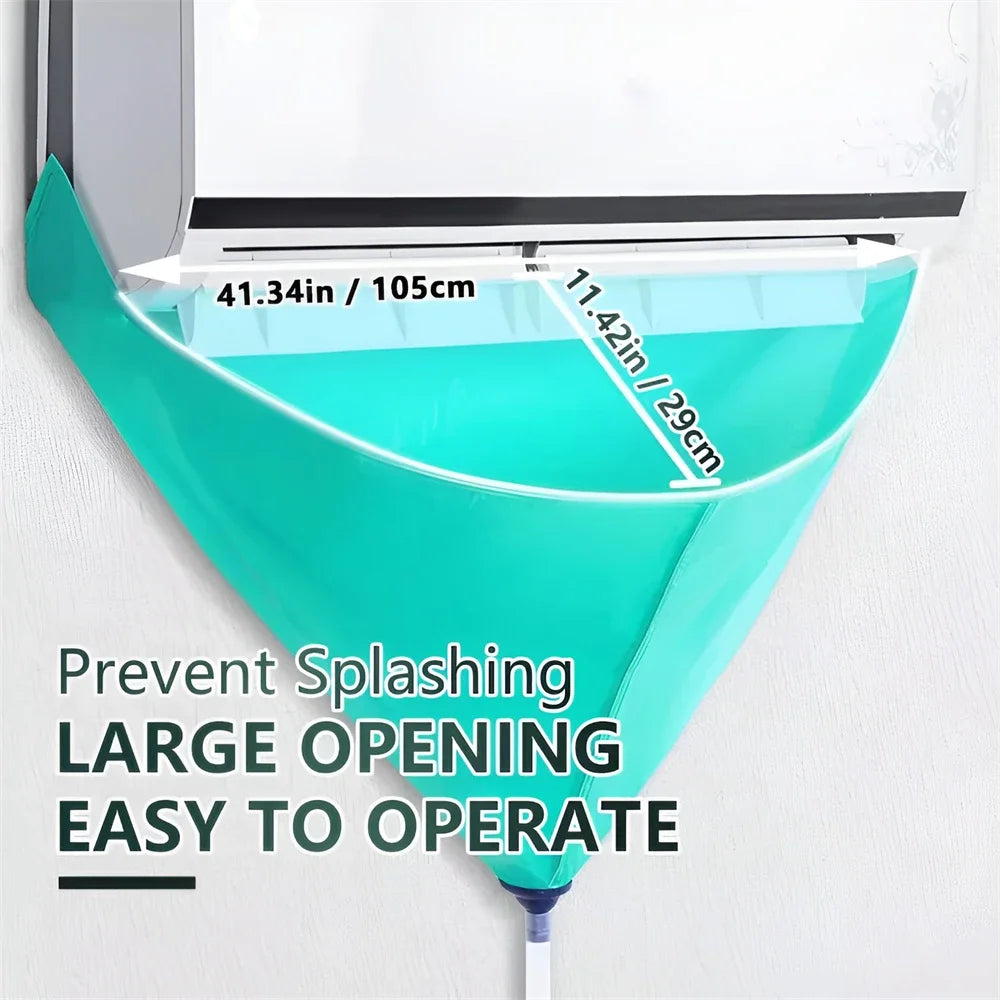 Air Conditioner Cleaning Bag – Leak-proof Cover for Professional Maintenance