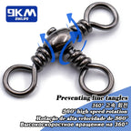 Stainless Steel 3-Way Barrel Swivels – Fishing Tackle for Saltwater Rigs