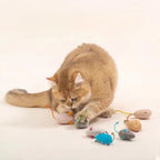 Interactive Plush Mouse Cat Toys – Bite Resistant Scratch Mice for Kittens