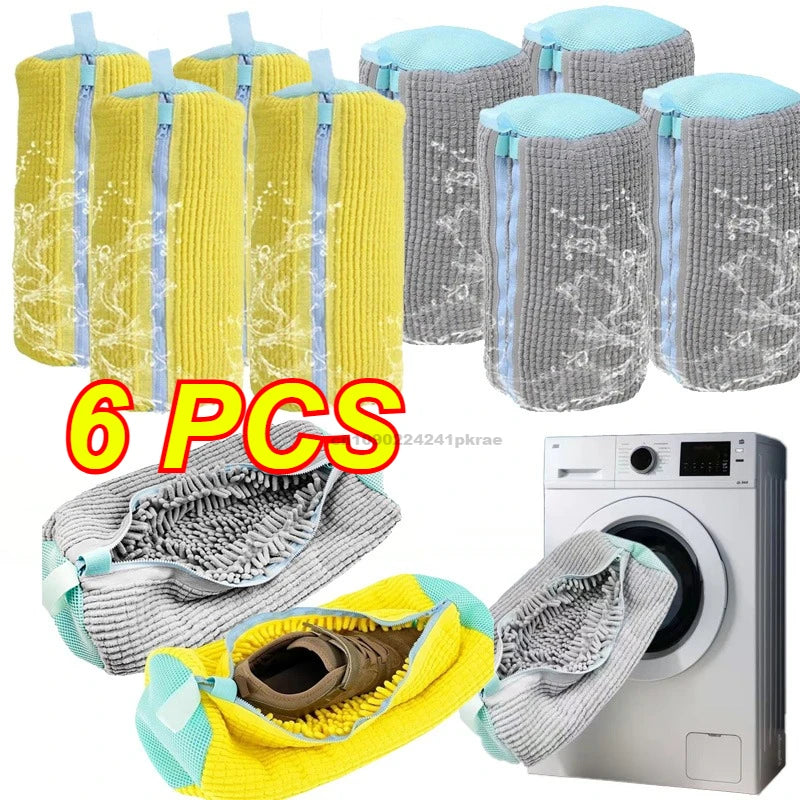 Sneaker Washing Mesh Bag – Protective Laundry Net for Cleaning Shoes