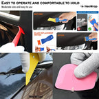 Vinyl Wrap Tool Kit – Felt Squeegee and Knife Set for Car Tinting