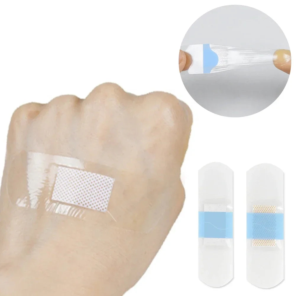 Waterproof Adhesive Bandages – Transparent Medical Dressing for Wound Care