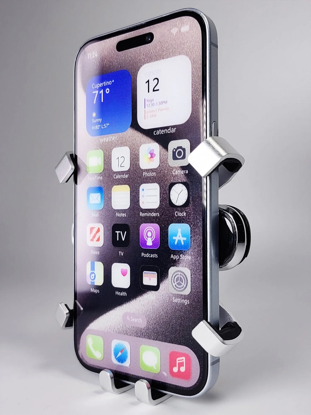 Wireless Charging Phone Mount – Gravity Car Holder for Nissan Sentra 2012-2019