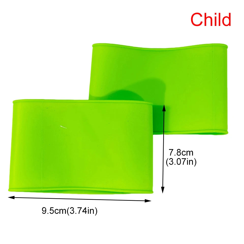 Silicone Shin Guard Straps – Adjustable Anti-Slip Holders for Soccer Football