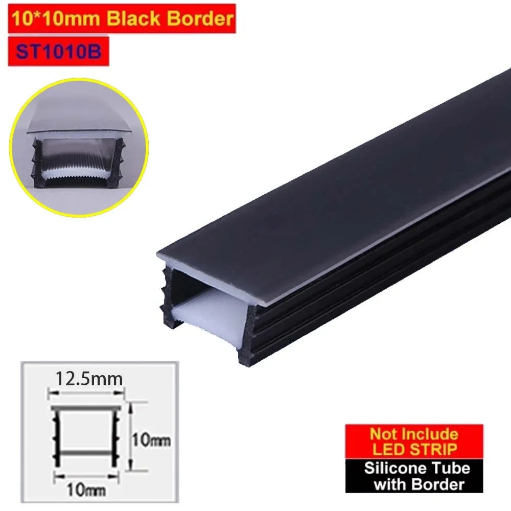 Silicone LED Neon Channel – Flexible Waterproof Housing for COB Strip Lights