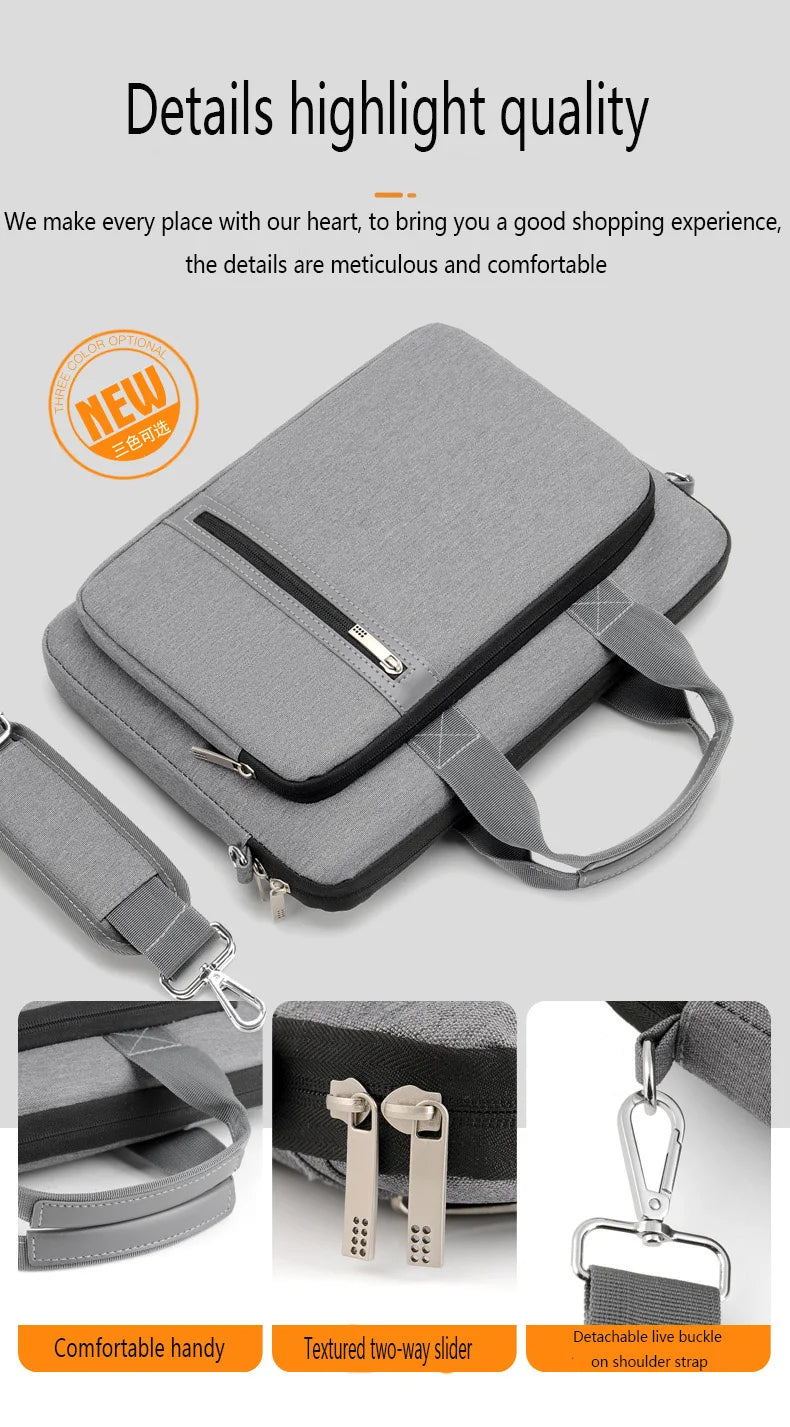 Universal Laptop Sleeve – Protective Carrying Case for 13 to 17 Inch Notebooks