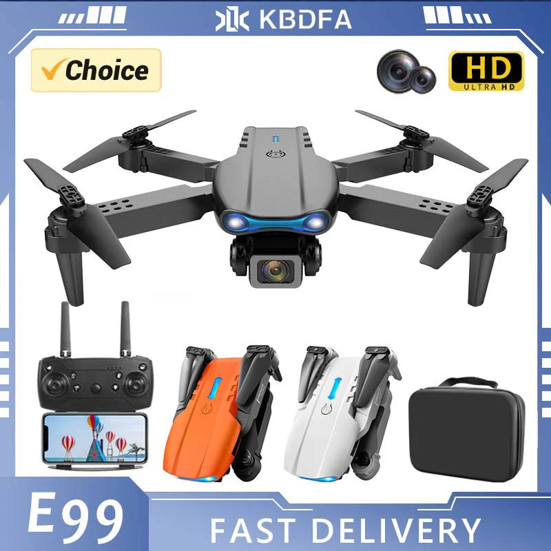 Dual Camera Drone – Obstacle Avoidance Quadcopter for Beginners and Kids