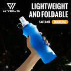 Collapsible TPU Soft Flask – BPA-Free Folding Water Bottle for Hiking and Running