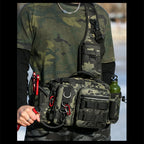 Fishing Tackle Backpack – Gear Storage Bag with Rod Holder for Fly Fishing