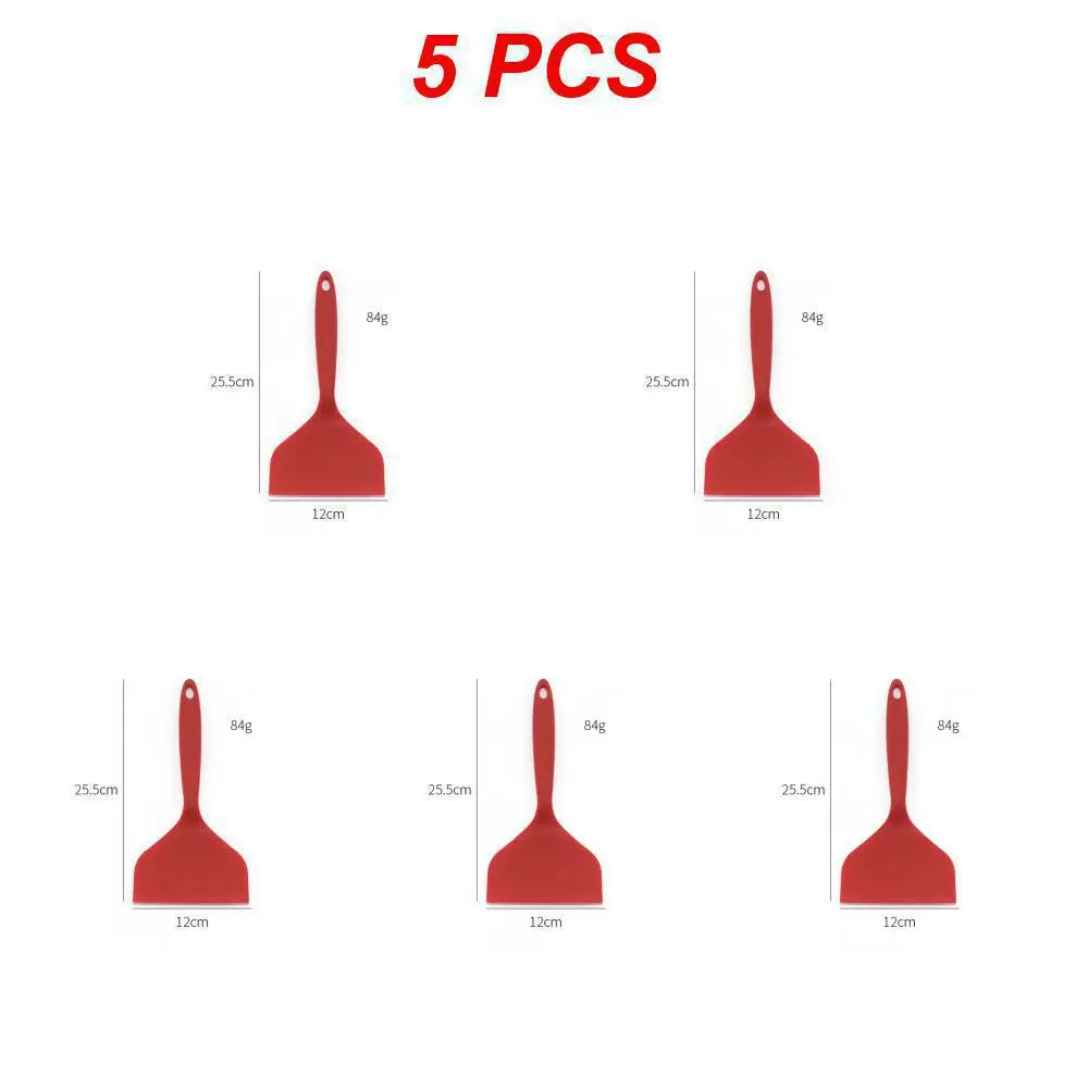 Silicone Non-stick Spatula – Flexible Turner for Omelets and Cooking