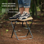 Portable Folding Camping Chair – Aluminum Alloy Seat for Outdoor Fishing