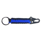Paracord Survival Keychain – Military Carabiner for Outdoor Camping Gear