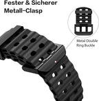 Silicone Marine Strap – Sports Watch Band for Samsung Galaxy Watch Ultra