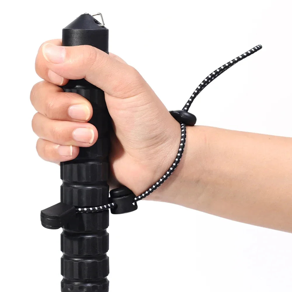 Elastic Rope Buckle – Trekking Pole Fixation for Hiking Camping Gear