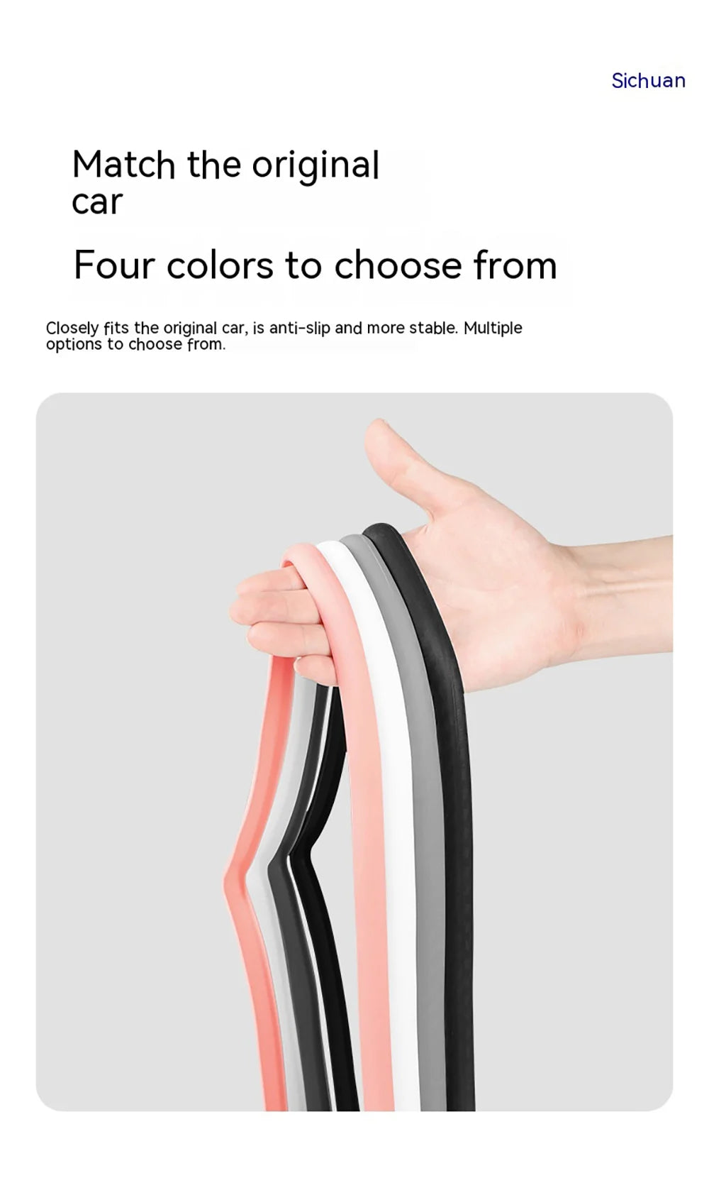 Silicone Screen Frame Protector – Anti-Collision Cover for Tesla Model 3 Y