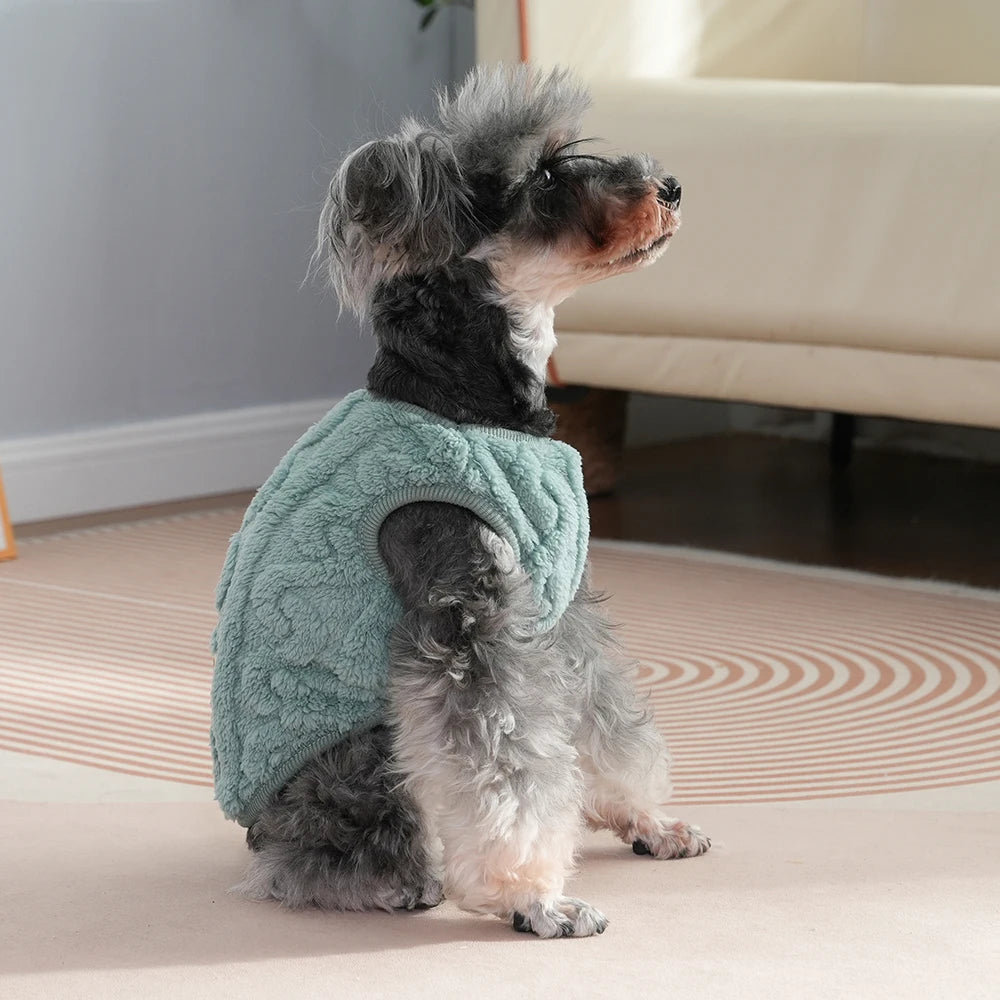 Fleece Dog Sweater – Warm Winter Apparel for Small Dogs and Cats
