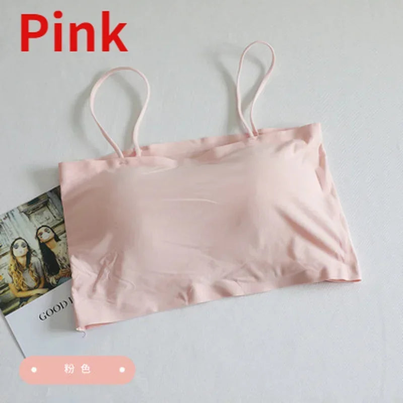 Strapless Tube Top Bra – Seamless Beauty Back Camisole for Daily Comfort