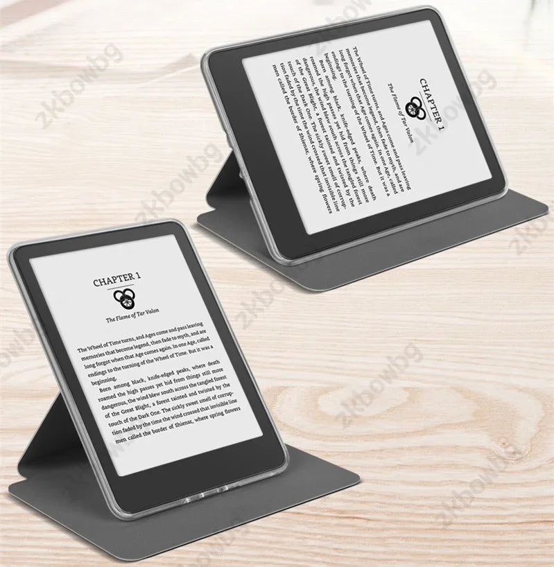 Rotating Magnetic Acrylic Case for 6-inch Kobo Clara E-reader