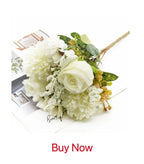 Artificial Silk Rose Heads – Decorative Flowers for Wedding Home Decor