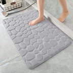 Absorbent Bathroom Rug – Slip-Resistant Floor Mat for Shower and Bathtub