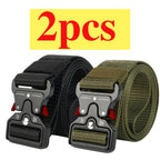 Tactical Nylon Belt – Multi-Functional Canvas Strap for Military Training