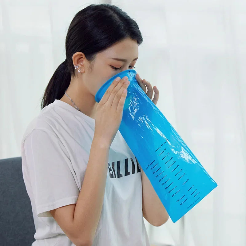 Disposable Vomit Bags – 1000ml Portable Pouches for Travel and Motion Sickness