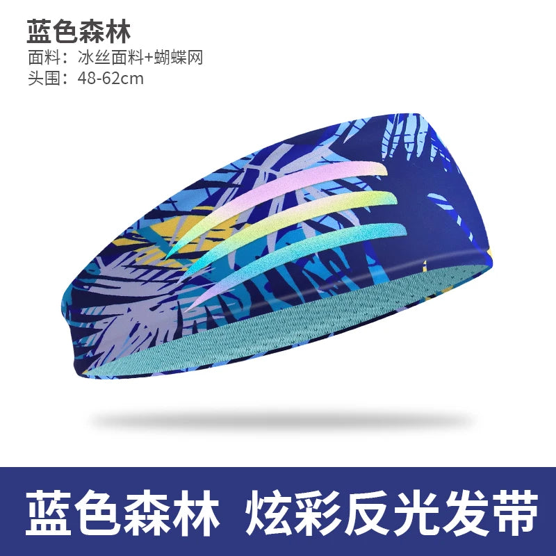 Stretchy Sports Sweatband – Moisture Wicking Headband for Gym and Fitness