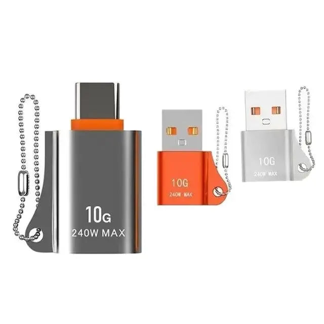 USB to USB-C Adapter – Fast Charging OTG Converter for Smartphones and Laptops
