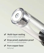 Refillable Aluminum Perfume Atomizer – Portable Spray Bottle for Travel
