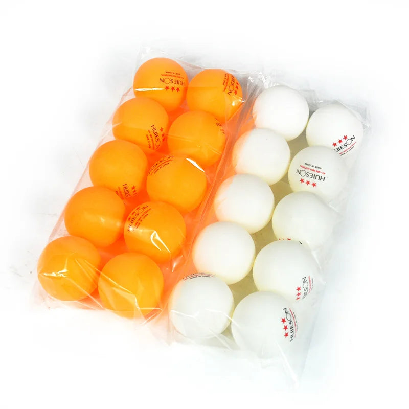 Huieson ABS Table Tennis Balls – 3 Star 40mm Ping Pong Set for Match Training