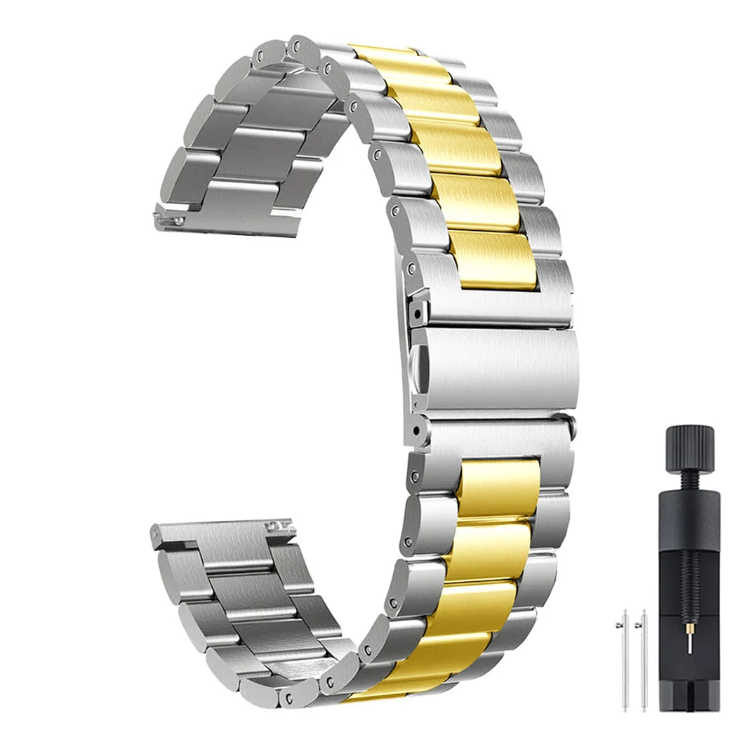 Stainless Steel Watch Band – Replacement Metal Bracelet for Huawei Watch GT4