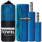 Quick-Drying Microfiber Sports Towel – Compact Travel Gear for Gym and Camping
