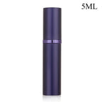 Refillable Aluminum Perfume Atomizer – Portable Spray Bottle for Travel