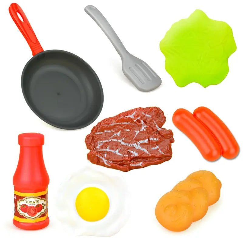 Simulation Kitchenware Toy Set – Play Food and Cooking Accessories for Kids