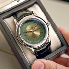 Luxury Leather Quartz Wristwatch – Waterproof Business Watch for Men