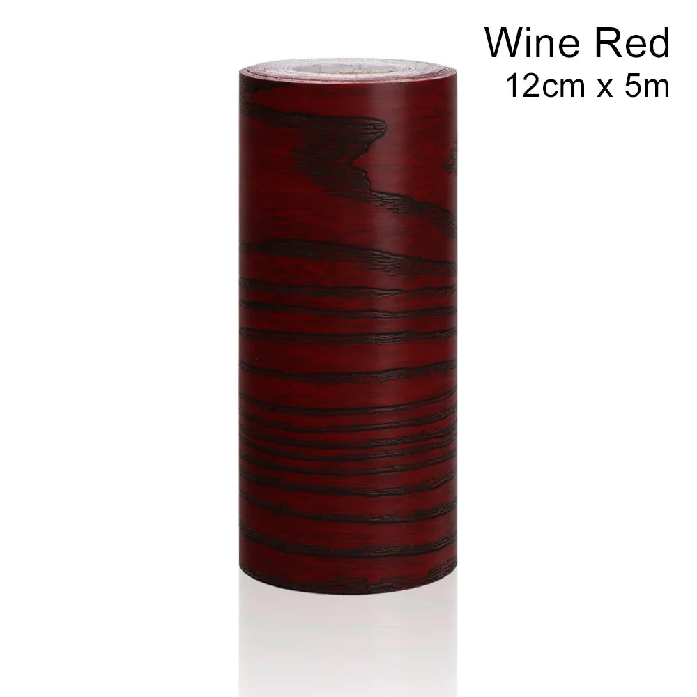 Self-Adhesive Wood Border Decal – Waterproof PVC Skirting for Home Decor