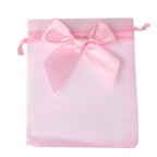 Organza Drawstring Gift Bags – Bowknot Pouches for Wedding Jewelry Packing