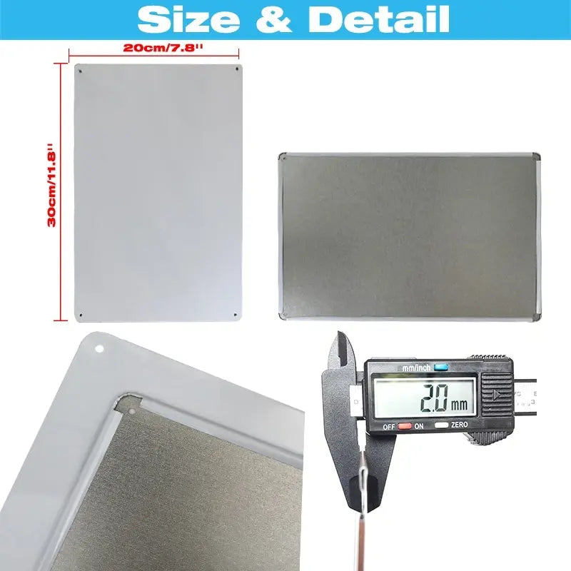 Vintage Metal BBQ Sign – Retro Tin Wall Plaque for Backyard Garden Decor