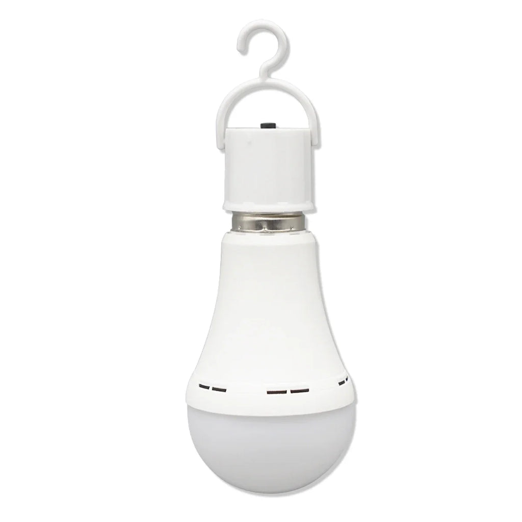 Rechargeable LED Emergency Bulb – Portable 7W Light for Camping and Home Power
