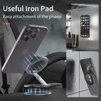Magnetic Phone Ring Holder – Double-Sided MagSafe Kickstand for Smartphones