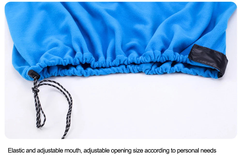 Fleece Sleeping Bag – 180x80cm Thermal Liner for Outdoor Camping and Travel