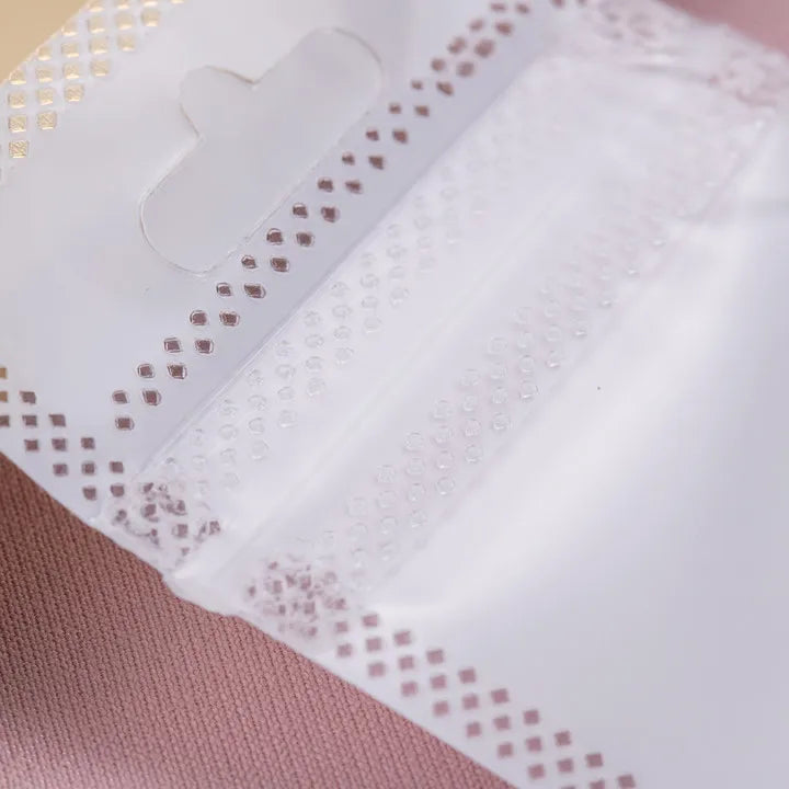 Transparent Zipper Pouches – Pearlescent OPP Bags for Jewelry Packaging