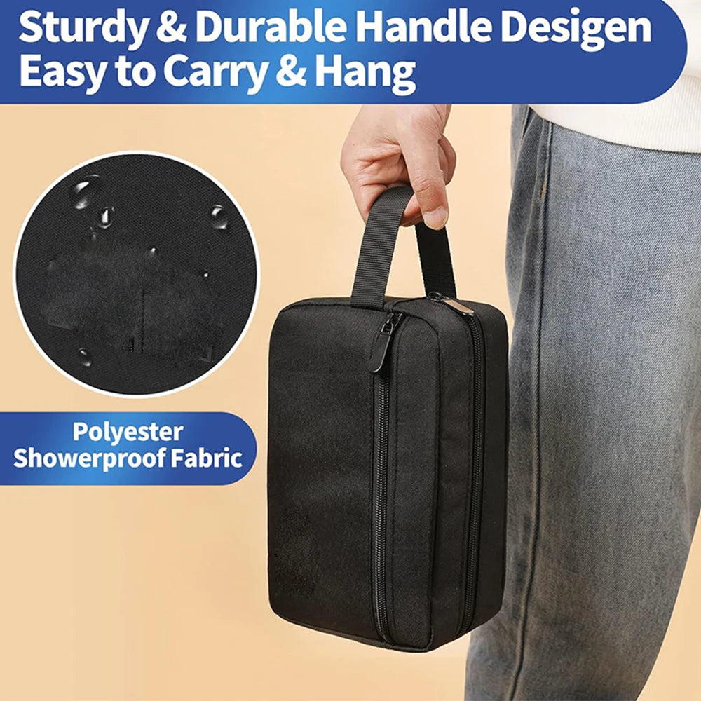 Waterproof Travel Toiletry Bag – Large Capacity Organizer for Men and Women