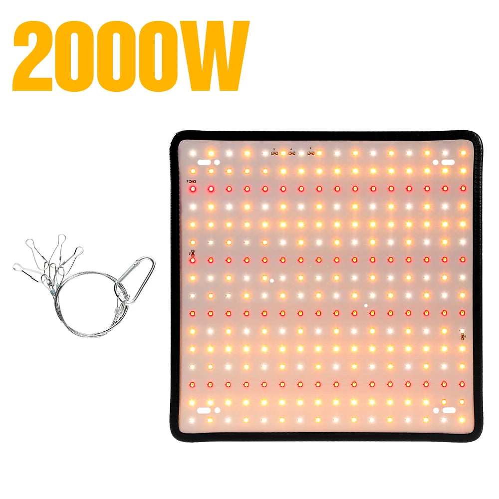 Full Spectrum LED Grow Light – Quantum Board for Indoor Plant Hydroponics