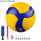 Size 5 PU Leather Volleyball – Soft Touch Ball for Indoor Outdoor Training