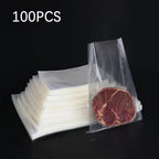 Heavy Duty Vacuum Sealer Bags – 100 Quart Size for Food Storage and Sous Vide