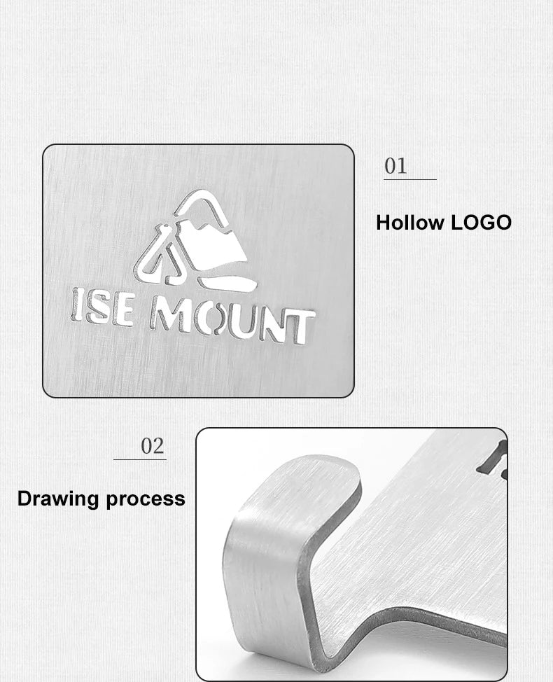 Stainless Steel Gas Tank Hook – Camping Table Hanger for Outdoor Stoves