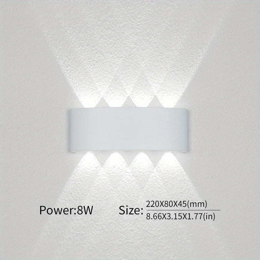 LED Wall Light – Waterproof High Brightness for Indoor Outdoor Decor