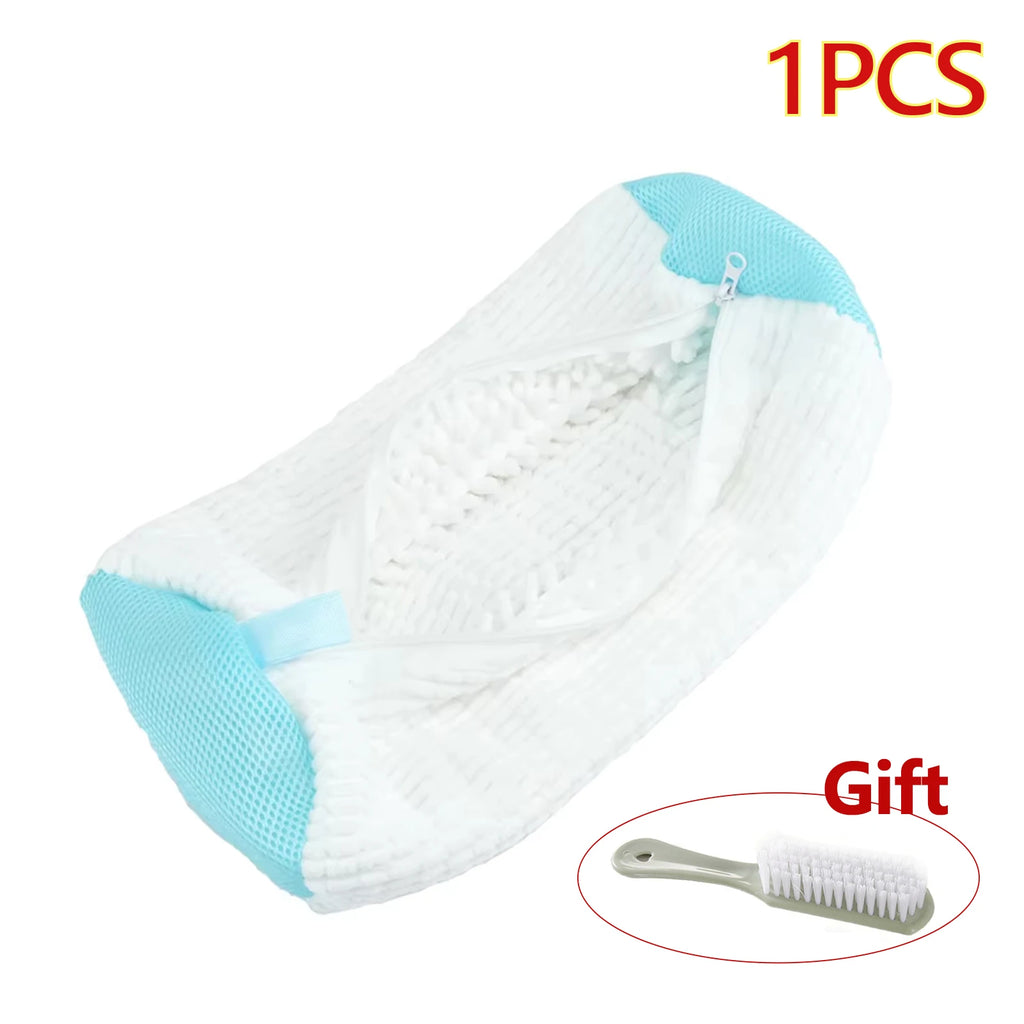 Mesh Washing Shoes Bag – Anti-Deformation Laundry Organizer for Sneakers