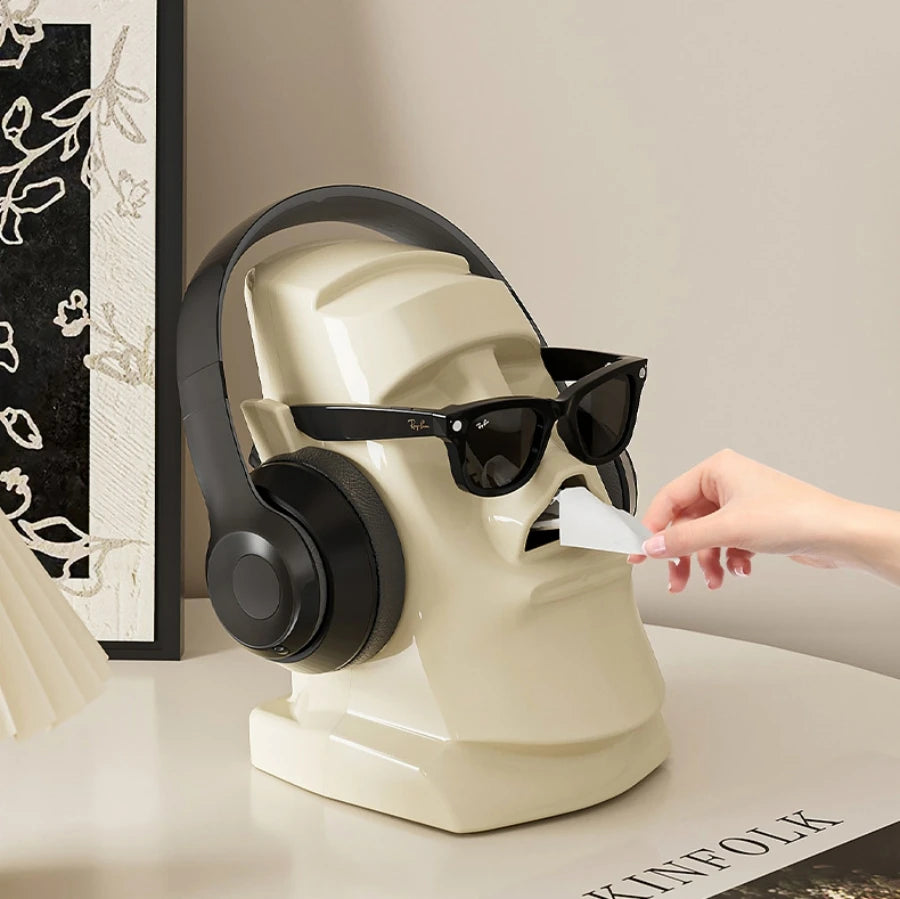 Multi-Functional Tissue Box – Desktop Organizer for Home and Office